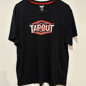 Tapout Black and Red T-Shirt